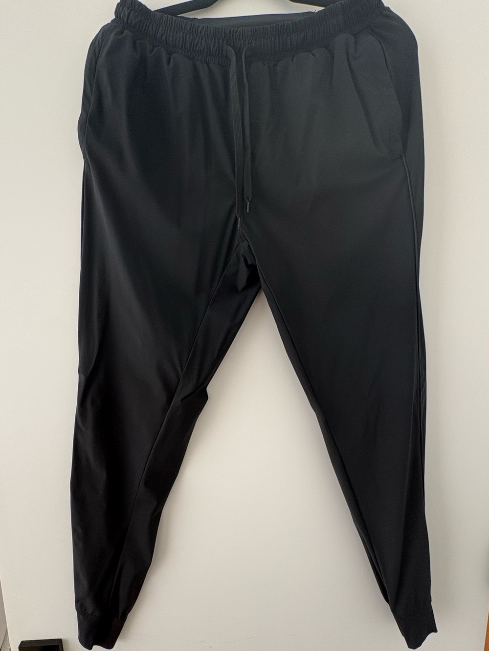 Men's Black Performance Jogger Pants - Lightweight Comfort